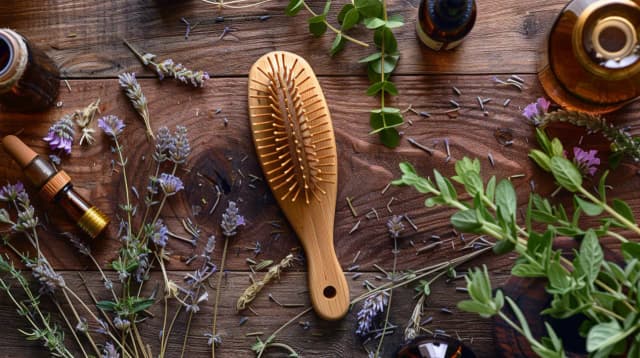 Szczotka do włosów męska - Najlepsza drewniana szczotka do włosów