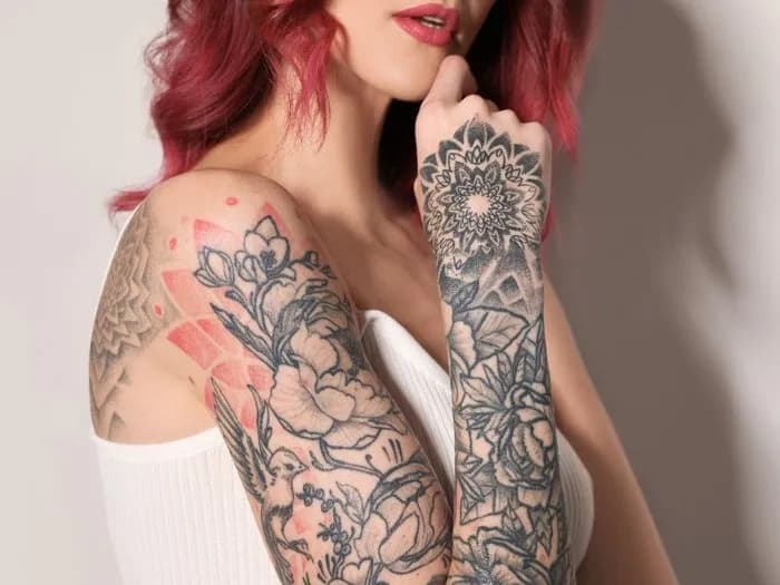 Gdzie tatuaż boli najmniej - Najmniej bolesne miejsca na tatuaż