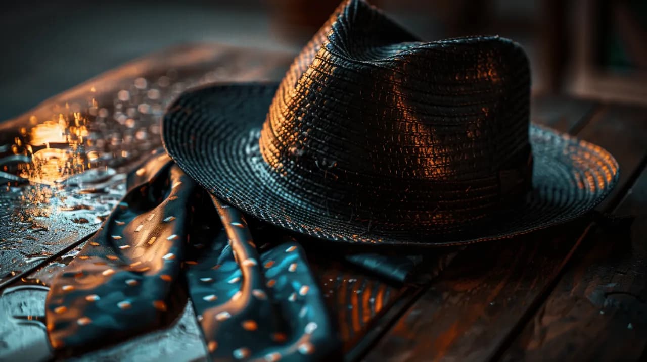 Kapelusz czarny męski - Stylowy wybór do eleganckiej męskiej garderoby