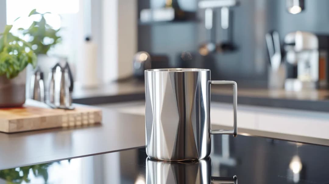 Kubek metalowy - Praktyczny i stylowy wybór do każdej nowoczesnej kuchni
