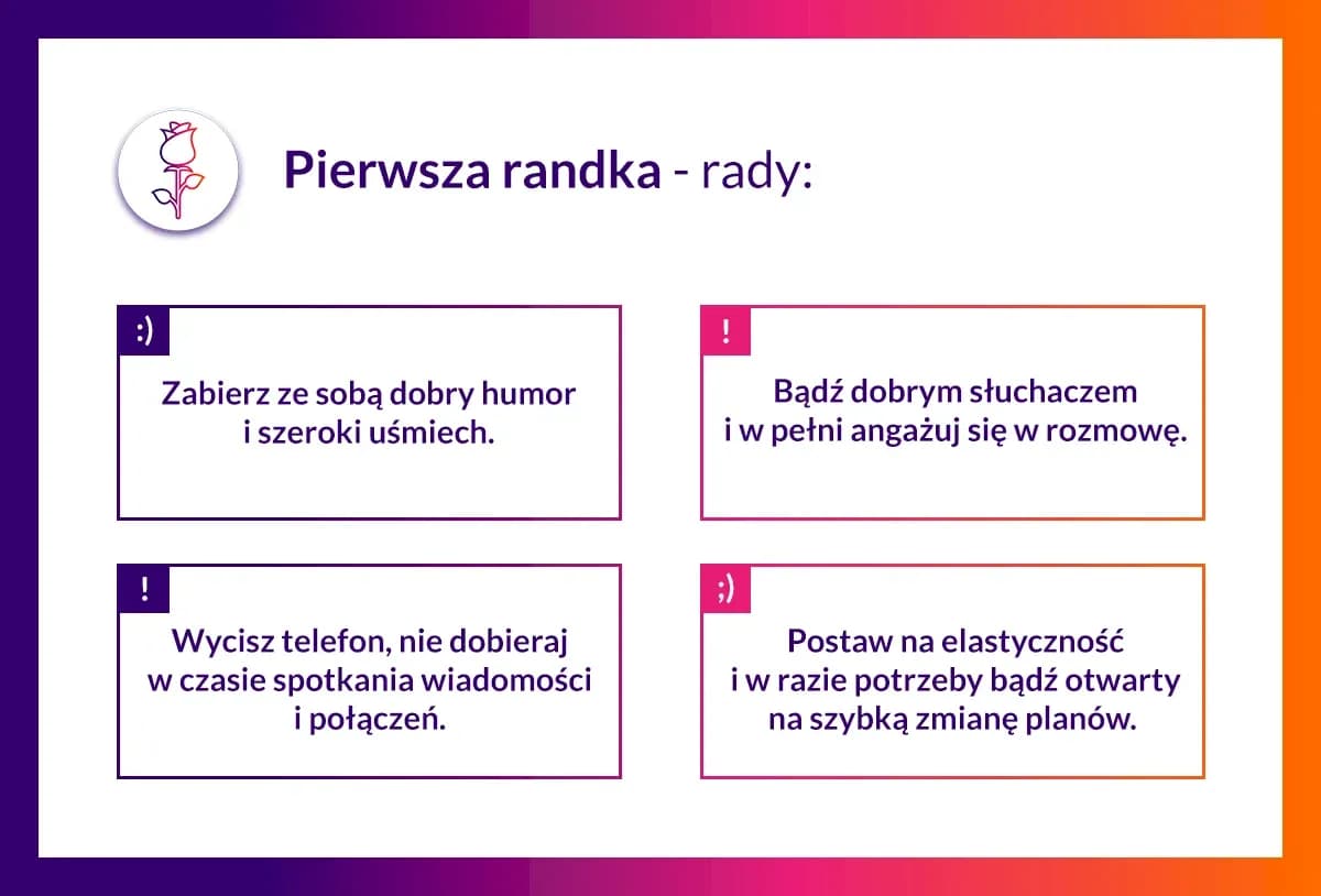 Jak zachować się na pierwszej randce, aby uniknąć niezręczności?