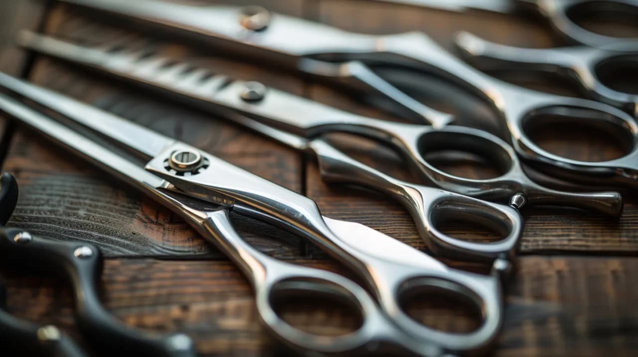 Budowa nożyczek fryzjerskich - Jak wyglądają profesjonalne nożyczki?
