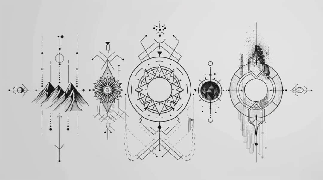 Tatuaż linie - Najlepsze wzory tatuaży z liniami dla mężczyzn