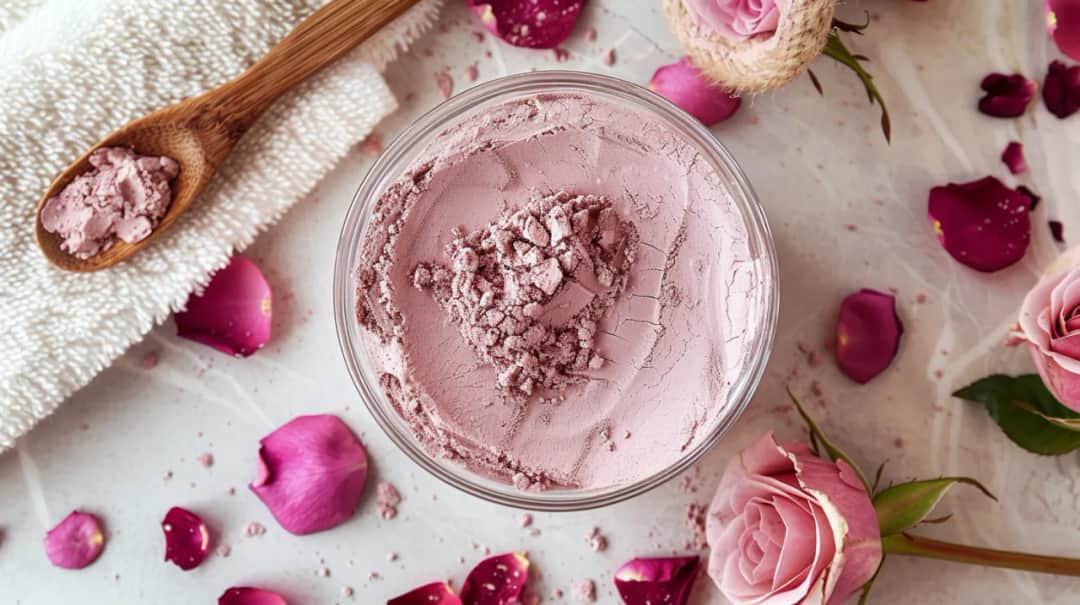 Różowa glinka - Jakie korzyści przynosi glinka różowa dla skóry?