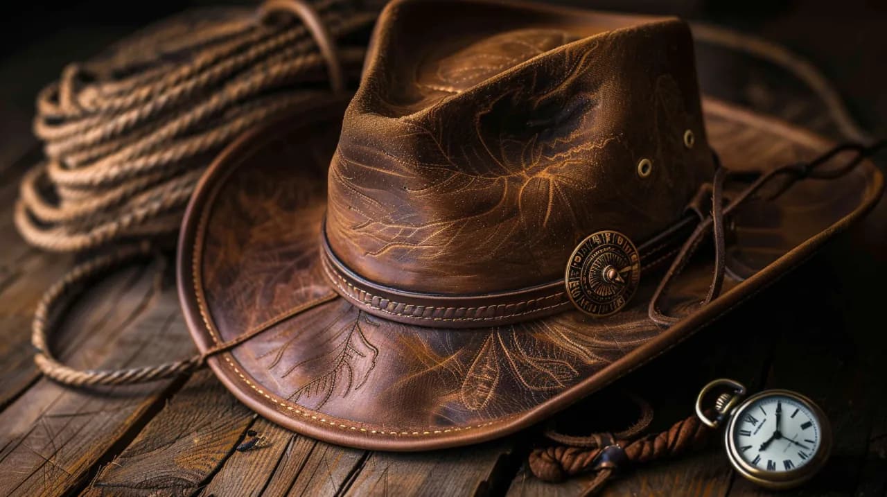 Oryginalny kapelusz kowbojski - Stylowy dodatek do męskiej garderoby